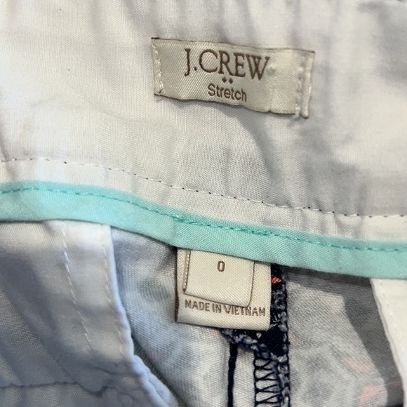 Women’s J. Crew sz 0 side zip classic modern graphic casual shorts - Picture 6 of 6